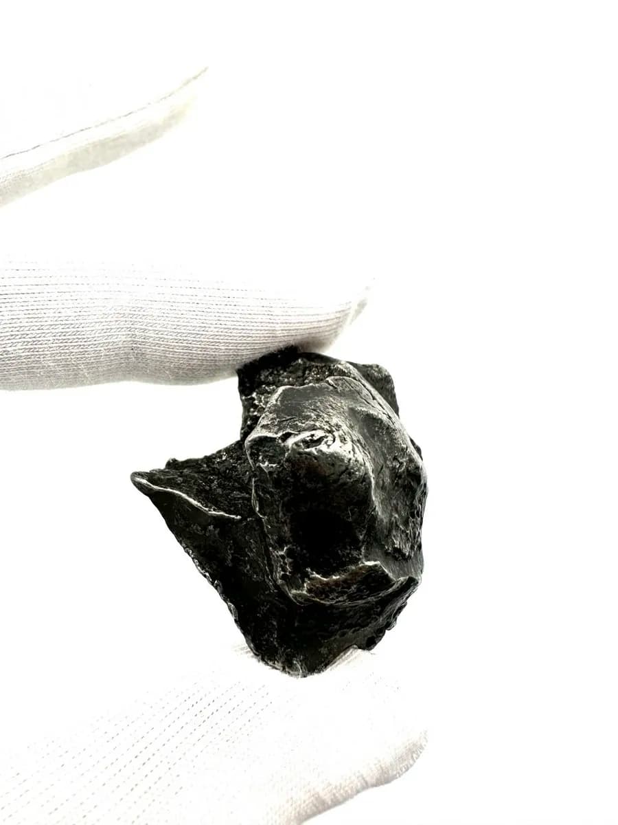 Метеорит Сихотэ-Алинь железный, коллекционный образец №2 — фото 5