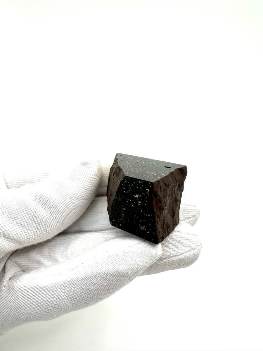 Метеорит Царёв каменный образец 30 гр, оберег коллекционный — фото 2