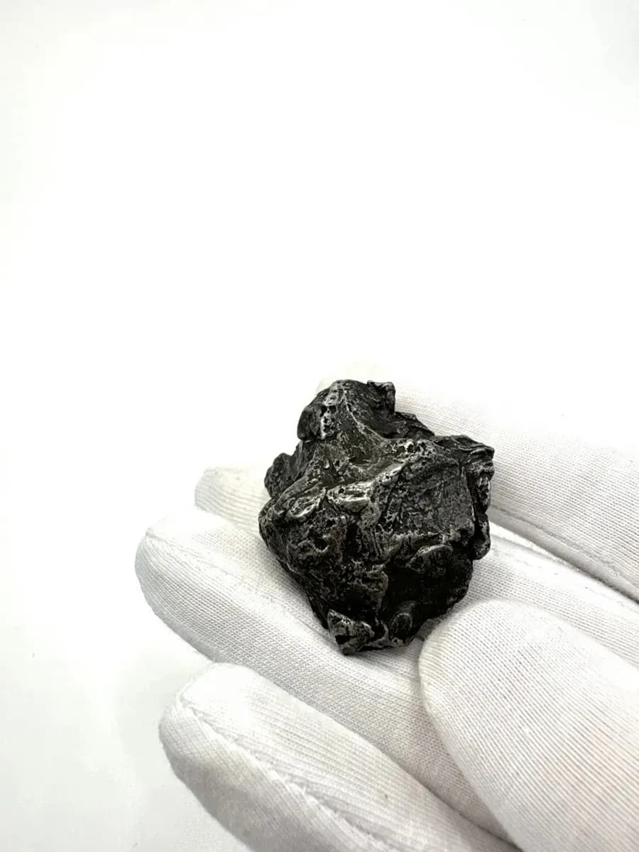 Метеорит Сихотэ-Алинь железный, образец 55,7 гр, оберег — фото 15