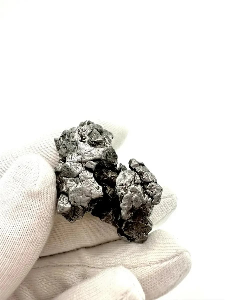 Метеорит Кампо-дель-Сьело железный, образец 27,5 гр, оберег — фото 15